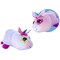 FlipaZoo: Mushmillow - Lovey Unicorn to Aster Unicorn - 2-In-1 Plush, w/ Bonus Baby FlipaZoo